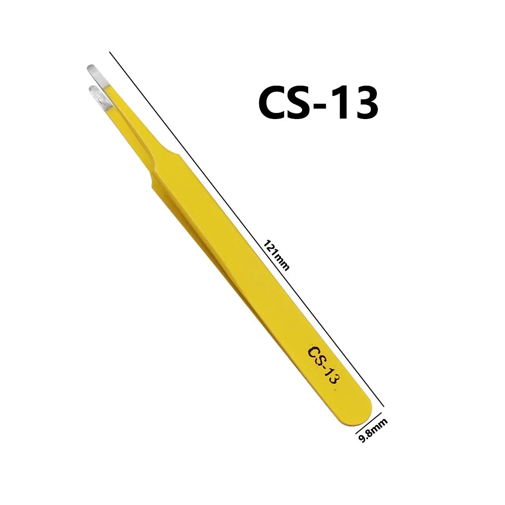 5pcs Precision Stainless Steel Anti-static Tweezers For Electronic Phone Integrated Circuit Maintenance Repair Tool
5pcs Precision Stainless Steel Anti-static Tweezers For Electronic Phone Integrated Circuit Maintenance Repair Tool