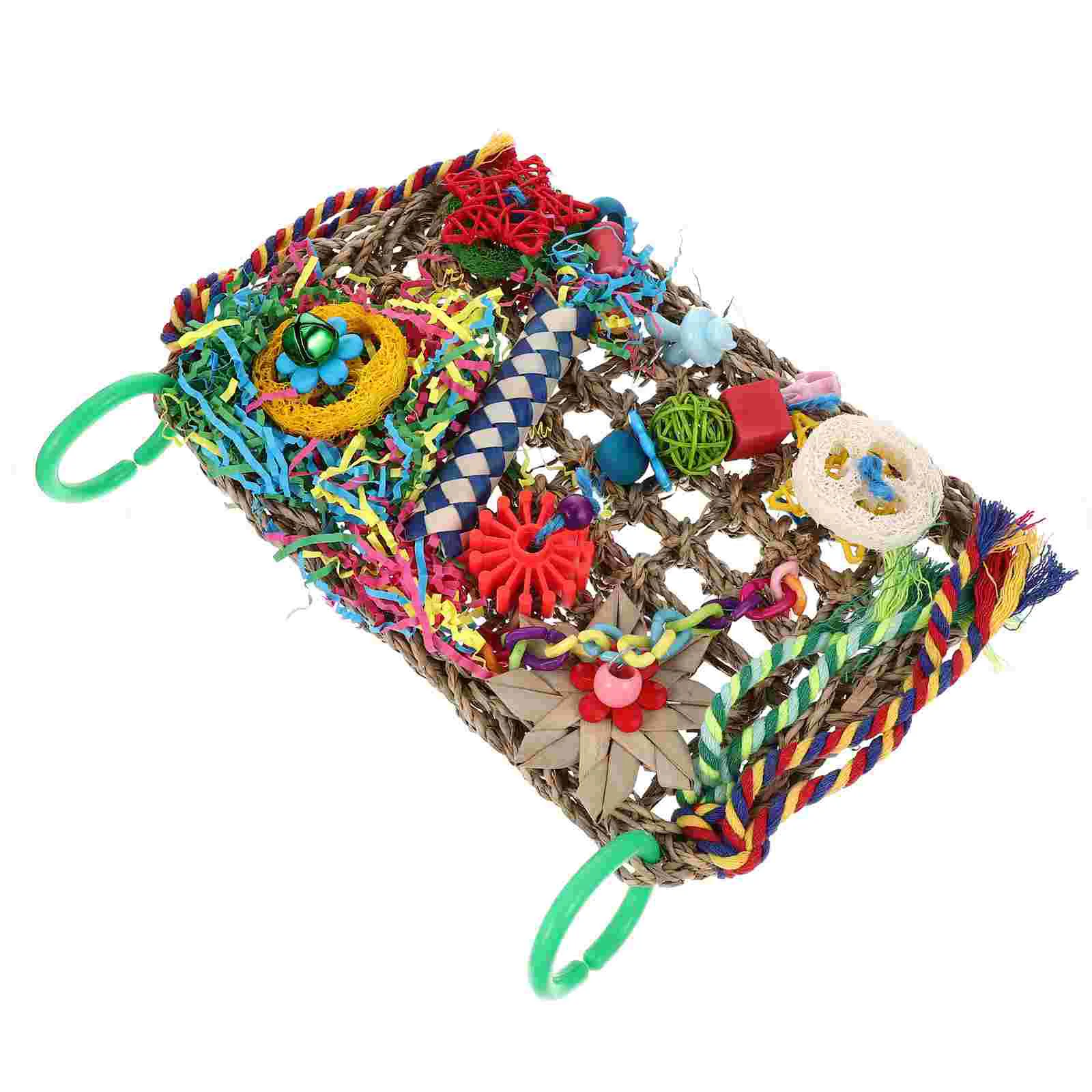 Bird Parrot Toys Toy Cage Chewing Chew Foraging Hanging Block Bites Grinding Shredder Teeth Swing Plaything Teething Biting
Bird Parrot Toys Toy Cage Chewing Chew Foraging Hanging Block Bites Grinding Shredder Teeth Swing Plaything Teething Biting