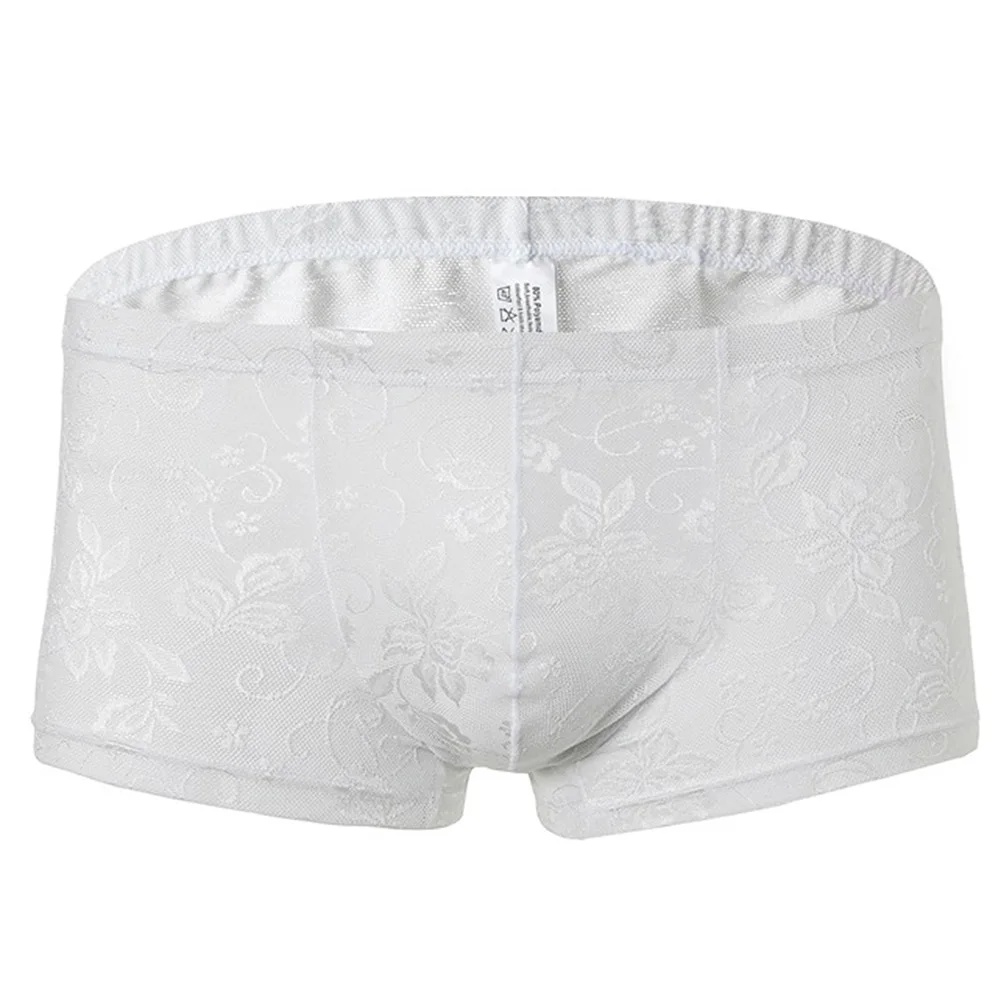 Sexy Mens Lace Jacquard Breathable Boxer Briefs See-Through Middle Waist Underpants Sissy Pouch Gay Underwear Erotic Lingerie
Sexy Mens Lace Jacquard Breathable Boxer Briefs See-Through Middle Waist Underpants Sissy Pouch Gay Underwear Erotic Lingerie