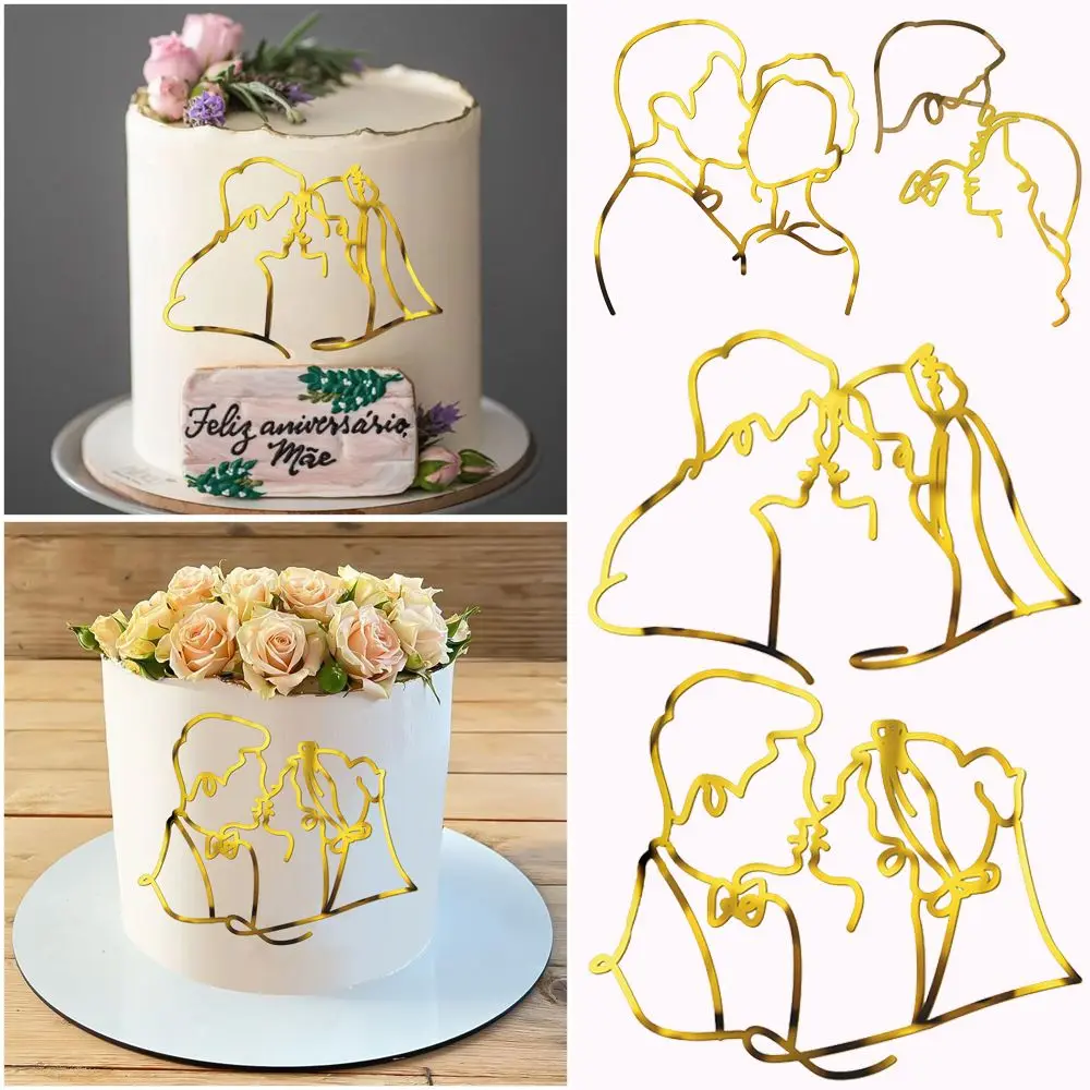 Acrylic Party Ornament Artistic Couples Valentine's Day Abstract Lovers Cakes Decoration Cake Toppers Minimalist Lines
Acrylic Party Ornament Artistic Couples Valentine's Day Abstract Lovers Cakes Decoration Cake Toppers Minimalist Lines