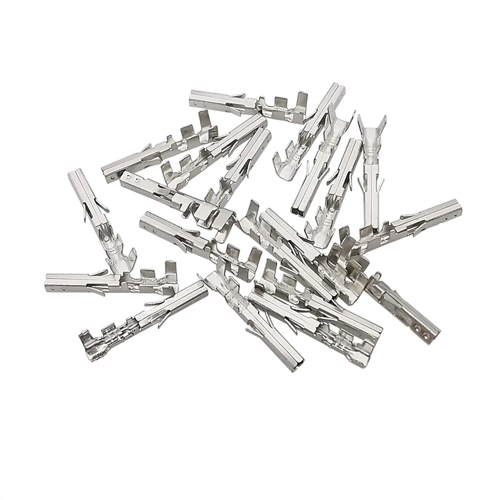 

20/50/100Pcs 5556 4.2mm Crimp Terminal Female Metal Pins For Computer 5557 4.2 mm Male Shell Housing Connector