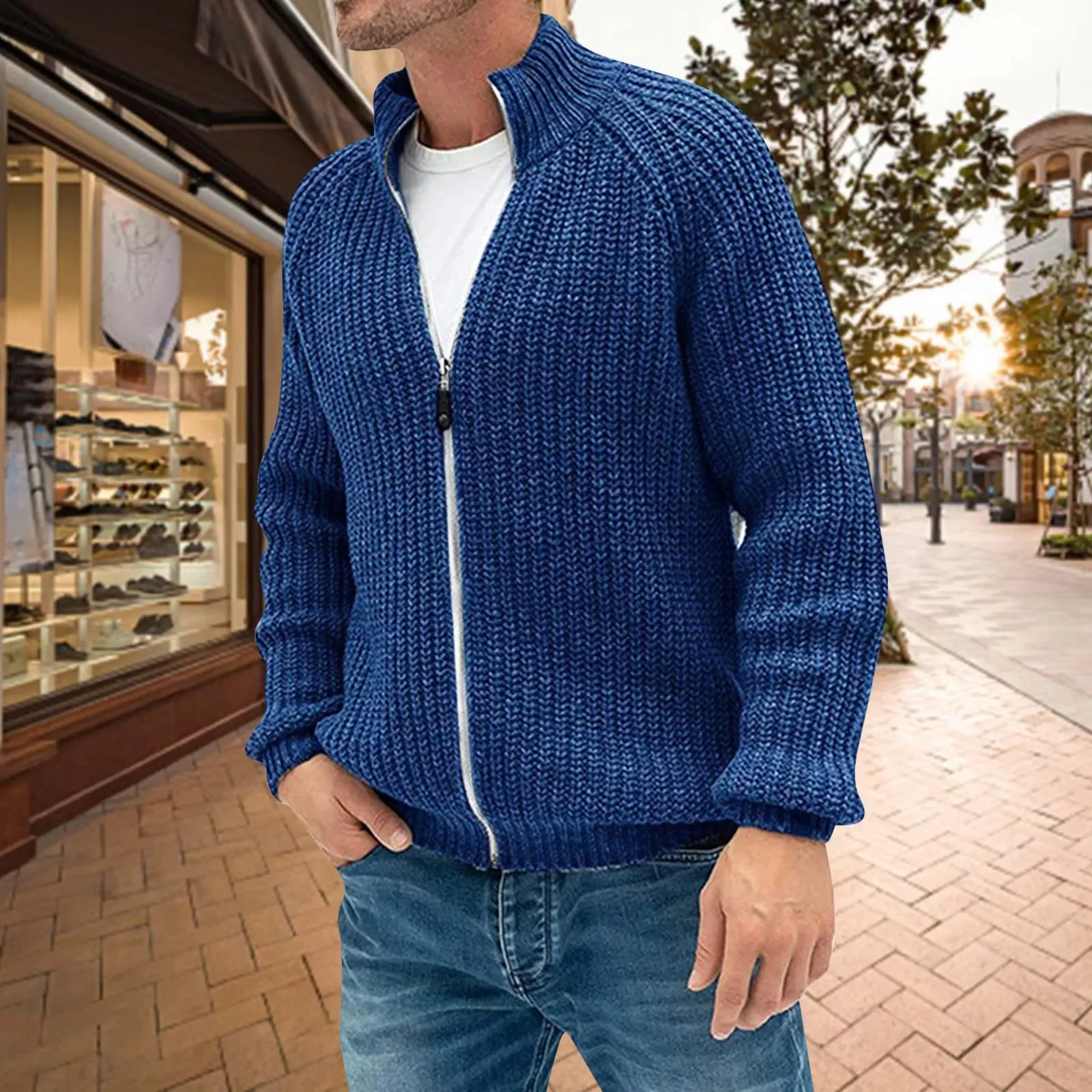 NEW IN Mens Fashion Autumn Winter Sweater Solid Color Zipper Turtleneck Thickened Sweater Knit Sweater Jacket
NEW IN Mens Fashion Autumn Winter Sweater Solid Color Zipper Turtleneck Thickened Sweater Knit Sweater Jacket
