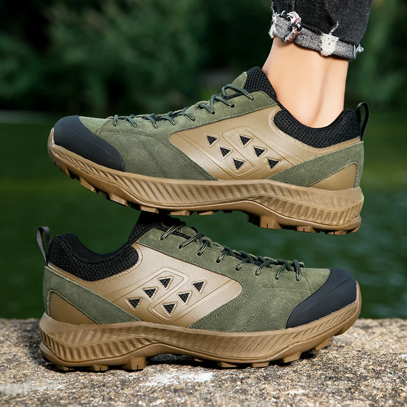 Men's Large 36-50 Hiking Shoes High Quality Mountain Boots Men's Military Green Blue Outdoor Hiking Fitness Shoes
Men's Large 36-50 Hiking Shoes High Quality Mountain Boots Men's Military Green Blue Outdoor Hiking Fitness Shoes