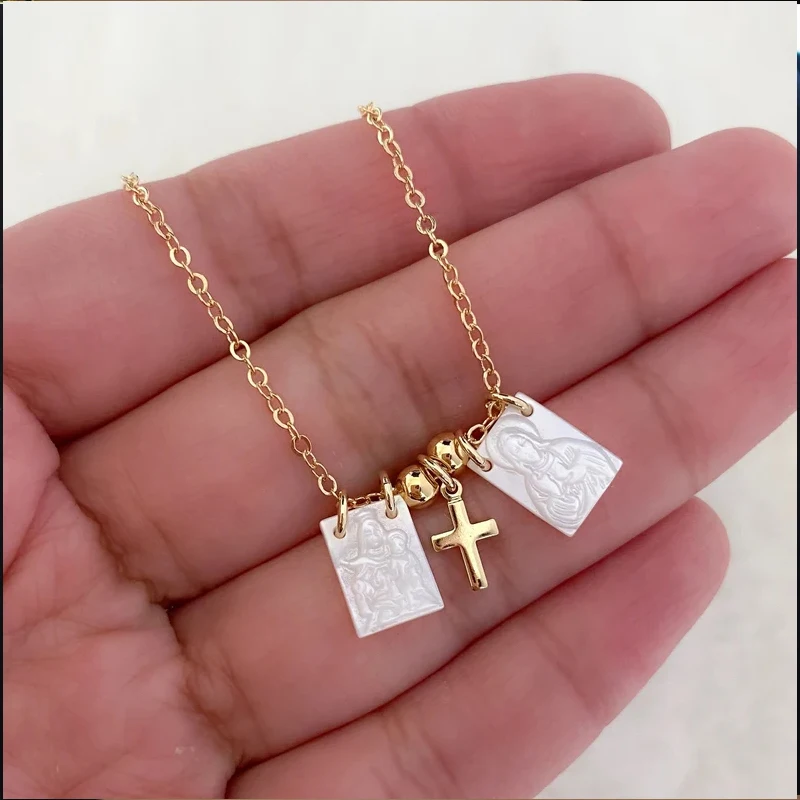 Stainless Steel Cross Necklaces Gold Cross Jesus Religious Confirmed Memories Women's Accessoriessteel Jewelry Wholesale 2023
Stainless Steel Cross Necklaces Gold Cross Jesus Religious Confirmed Memories Women's Accessoriessteel Jewelry Wholesale 2023