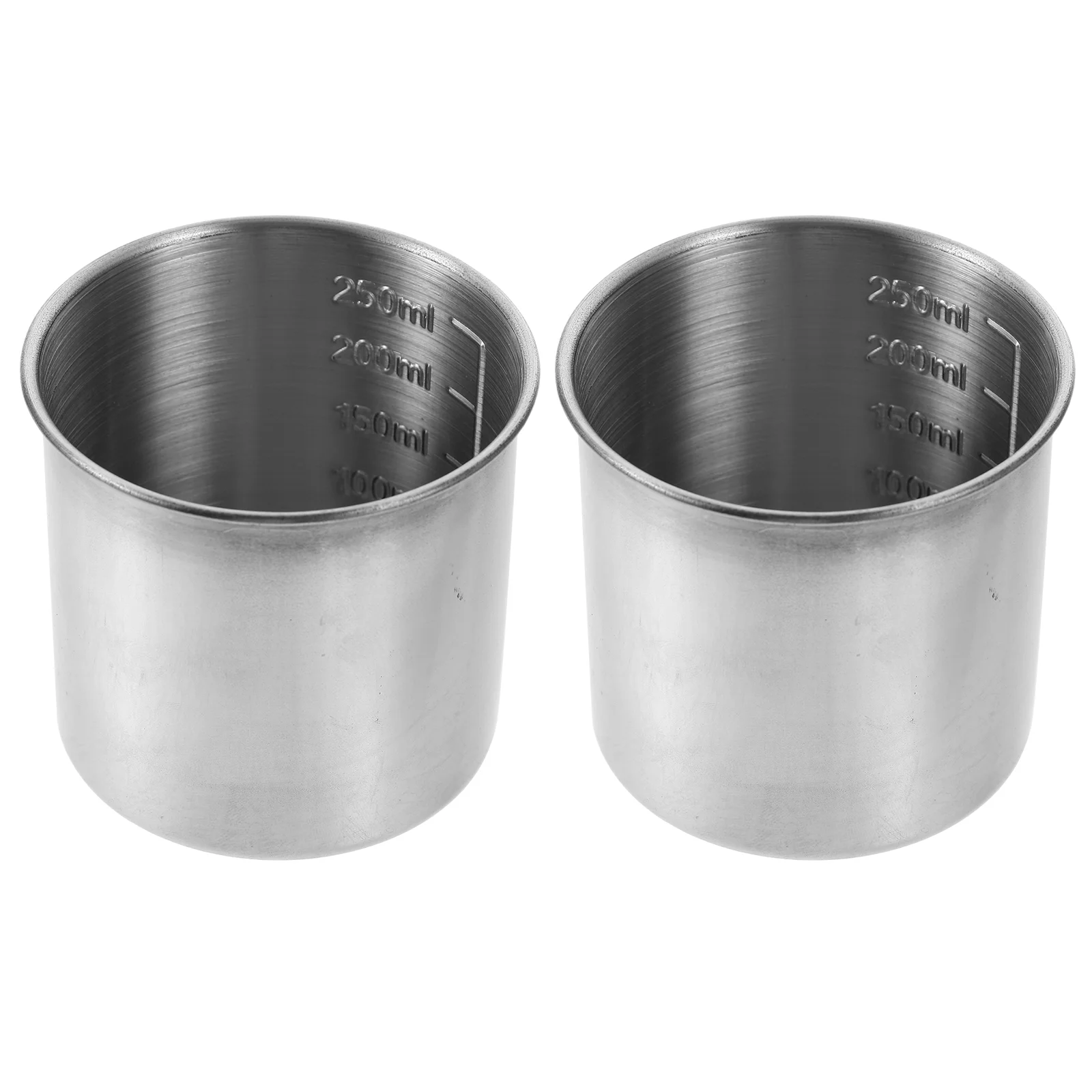 2pcs Portable Metal Measuring Cups Metal Measuring Cups Baking Cups for Home
2pcs Portable Metal Measuring Cups Metal Measuring Cups Baking Cups for Home