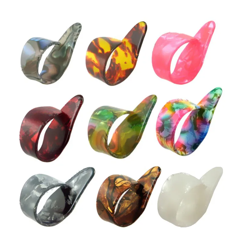 20Pcs/Lot Mix Color Celluloid Finger Pick Guitar Picks Plectrums Guitar Accessories Parts
20Pcs/Lot Mix Color Celluloid Finger Pick Guitar Picks Plectrums Guitar Accessories Parts