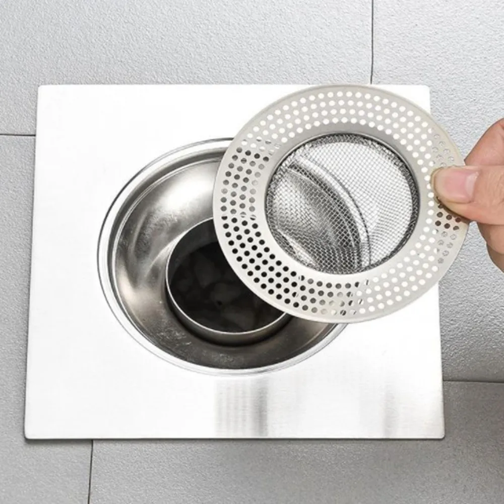 Stainless Steel Sink Filter Hair Filter Anti-blocking Strainer Bathtub Shower Floor Drain Stopper Kitchen Bathroom Accessories
Stainless Steel Sink Filter Hair Filter Anti-blocking Strainer Bathtub Shower Floor Drain Stopper Kitchen Bathroom Accessories