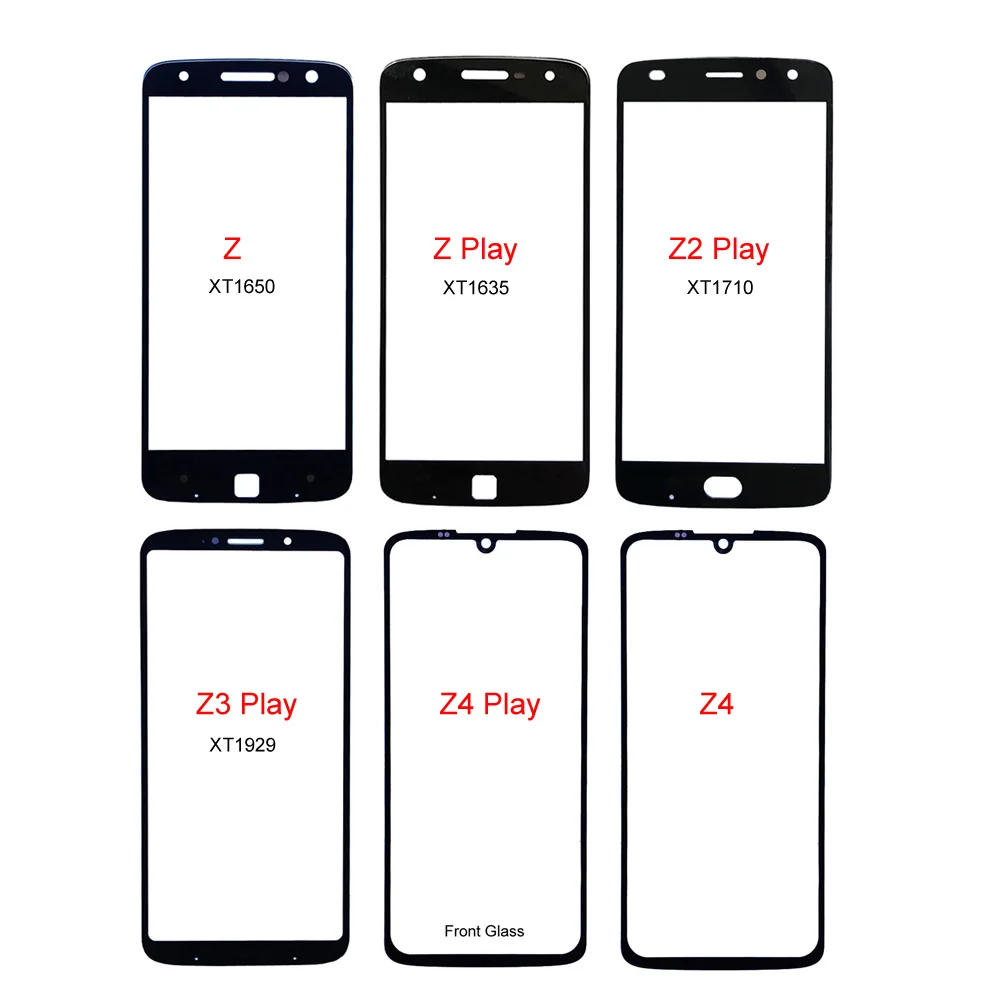For Motorola Moto Z4 Play/Z XT1650/Z2 Play XT1710/Z3 Play XT1929/Z Play XT1635 Touch Screen Panel Phone Front Glass Panel
For Motorola Moto Z4 Play/Z XT1650/Z2 Play XT1710/Z3 Play XT1929/Z Play XT1635 Touch Screen Panel Phone Front Glass Panel
