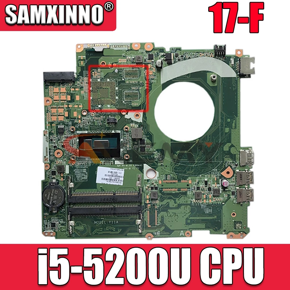 Akemy 767417-501 767417-601 DAY11AMB6E0 For HP PAVILION 17-F Laptop Motherboard with i5-5200U fully Tested
Akemy 767417-501 767417-601 DAY11AMB6E0 For HP PAVILION 17-F Laptop Motherboard with i5-5200U fully Tested