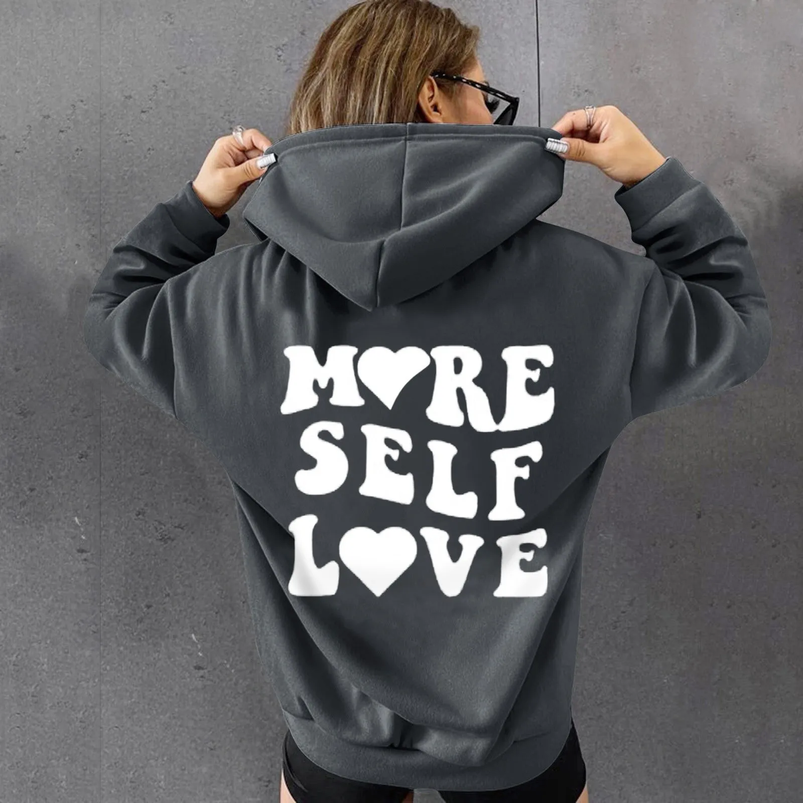 Women Loose Casual Sweatshirt Hooded Color-Blocking Long-Sleeved Oversize Shirts Printed Fashion Warm blusas elegantes femeninas
Women Loose Casual Sweatshirt Hooded Color-Blocking Long-Sleeved Oversize Shirts Printed Fashion Warm blusas elegantes femeninas