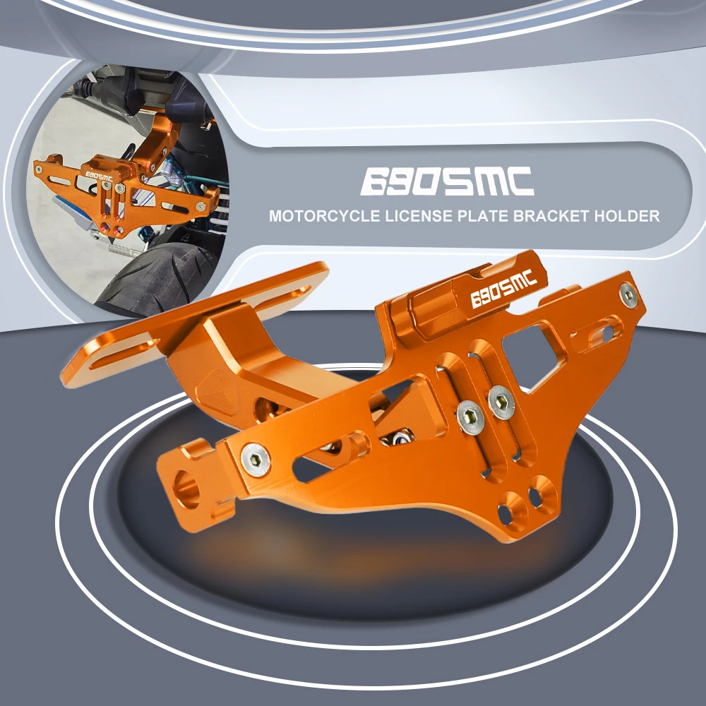 For 690SMC 690 SMC 2008 2009 2010 2011 2012 2013 2014 2015 2016 2017 Motorcycle Rear License Plate Bracket Holder With LED Light
For 690SMC 690 SMC 2008 2009 2010 2011 2012 2013 2014 2015 2016 2017 Motorcycle Rear License Plate Bracket Holder With LED Light
