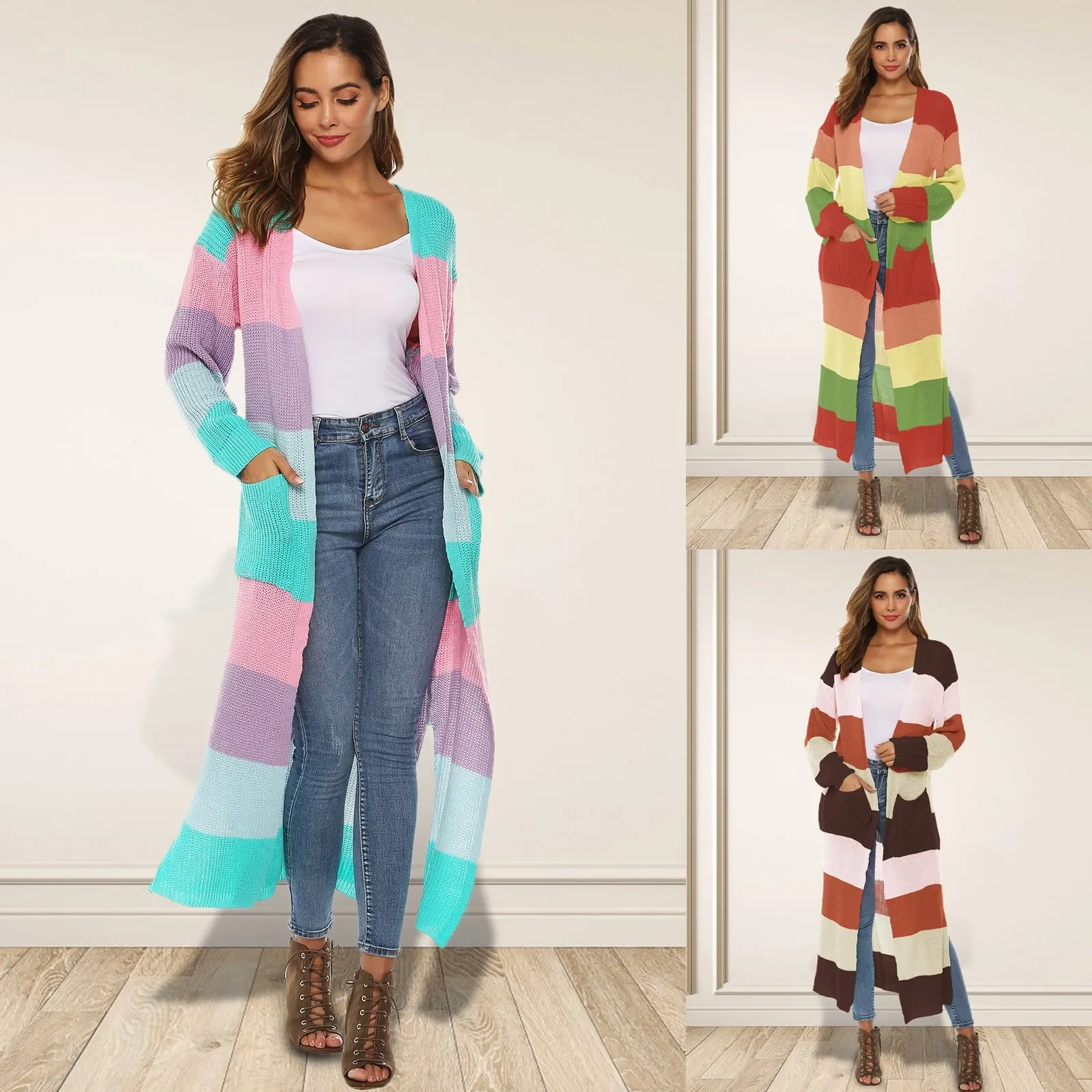 Womens Fall Jacket Women Long Sleeve Patchwork Open Women S Fuzzy Fleece Open Front Cardigan Jacket Coat Outwear Pockets 
Womens Fall Jacket Women Long Sleeve Patchwork Open Women S Fuzzy Fleece Open Front Cardigan Jacket Coat Outwear Pockets