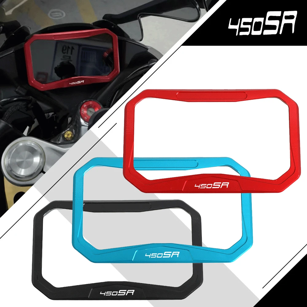 New Motorcycle CNC Meter Frame Cover Screen Glare Shield Instrument Display Guard FOR CFMOTO CF MOTO 450SR 450 SR 2022 2023 2024
New Motorcycle CNC Meter Frame Cover Screen Glare Shield Instrument Display Guard FOR CFMOTO CF MOTO 450SR 450 SR 2022 2023 2024