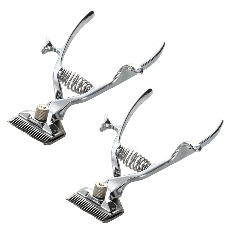 2X Old Fashion Manual Clipper Haircut Hand Push Low Noise Non-Electric Hair Cutter
2X Old Fashion Manual Clipper Haircut Hand Push Low Noise Non-Electric Hair Cutter