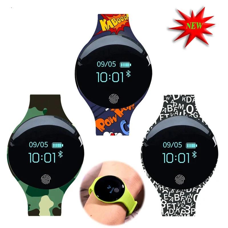 New Children style Sport Fitness Watches Smart Bracelet Activity Tracker Band Pedometer Wearable Device Better Than Fit-Bit H8
New Children style Sport Fitness Watches Smart Bracelet Activity Tracker Band Pedometer Wearable Device Better Than Fit-Bit H8