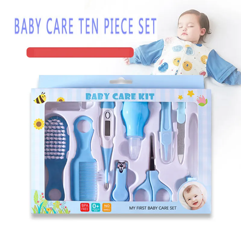 6/8/10/13pcs Set Baby Health Care Kit Kids Nail Hair Health Care Thermometer Grooming Brush Kit Baby Care Essentials Product
6/8/10/13pcs Set Baby Health Care Kit Kids Nail Hair Health Care Thermometer Grooming Brush Kit Baby Care Essentials Product