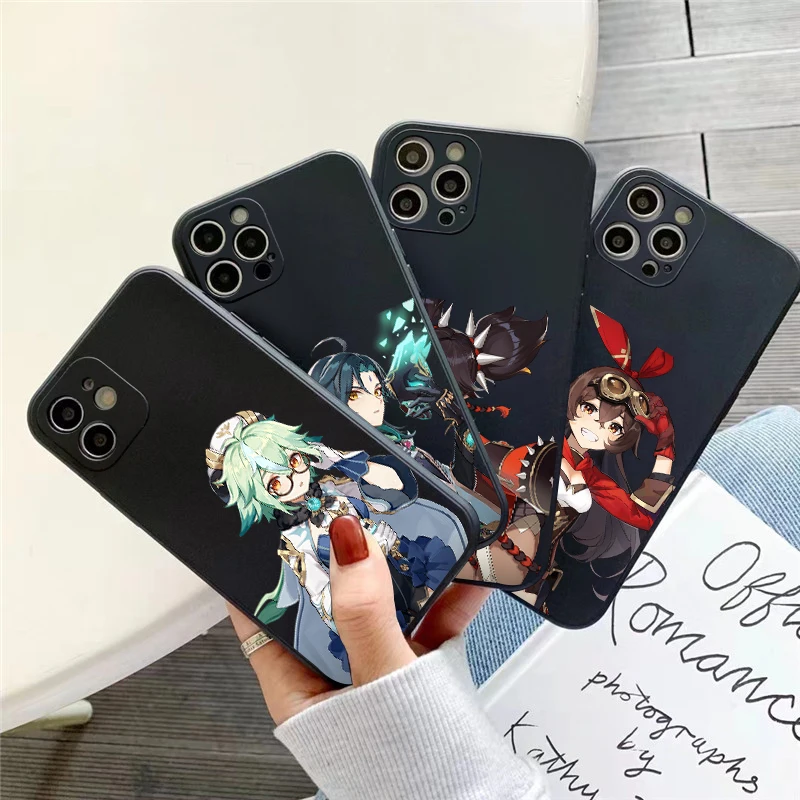 Genshin Impact Project Game Phone Case For iPhone 11 13 12 Pro Max 12 13 Mini X XS XR MAX 5 6 6S 7 8 Plus Soft Coque
Genshin Impact Project Game Phone Case For iPhone 11 13 12 Pro Max 12 13 Mini X XS XR MAX 5 6 6S 7 8 Plus Soft Coque