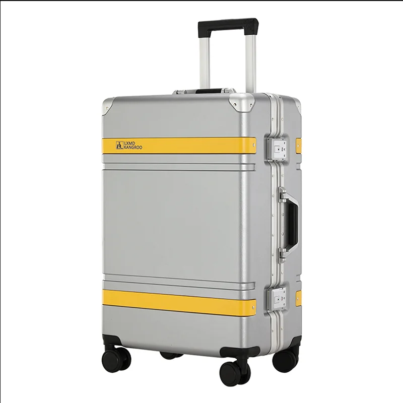 wheel Aluminum frame Travel Luggage male and female password pull boarding box student leather suitcase G2100-G2102 Dn
wheel Aluminum frame Travel Luggage male and female password pull boarding box student leather suitcase G2100-G2102 Dn