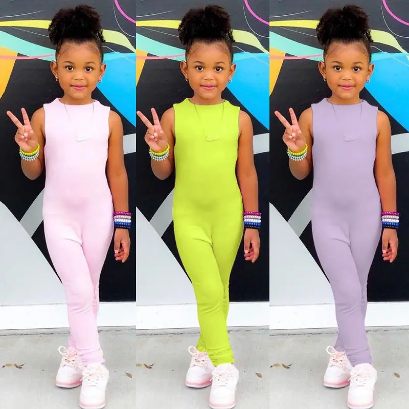 Baby Girl Candy Color One-pieces Set Clothes Clothing for Children Kid Sleeveless Summer European Casual Fashion Loose Shorts
Baby Girl Candy Color One-pieces Set Clothes Clothing for Children Kid Sleeveless Summer European Casual Fashion Loose Shorts