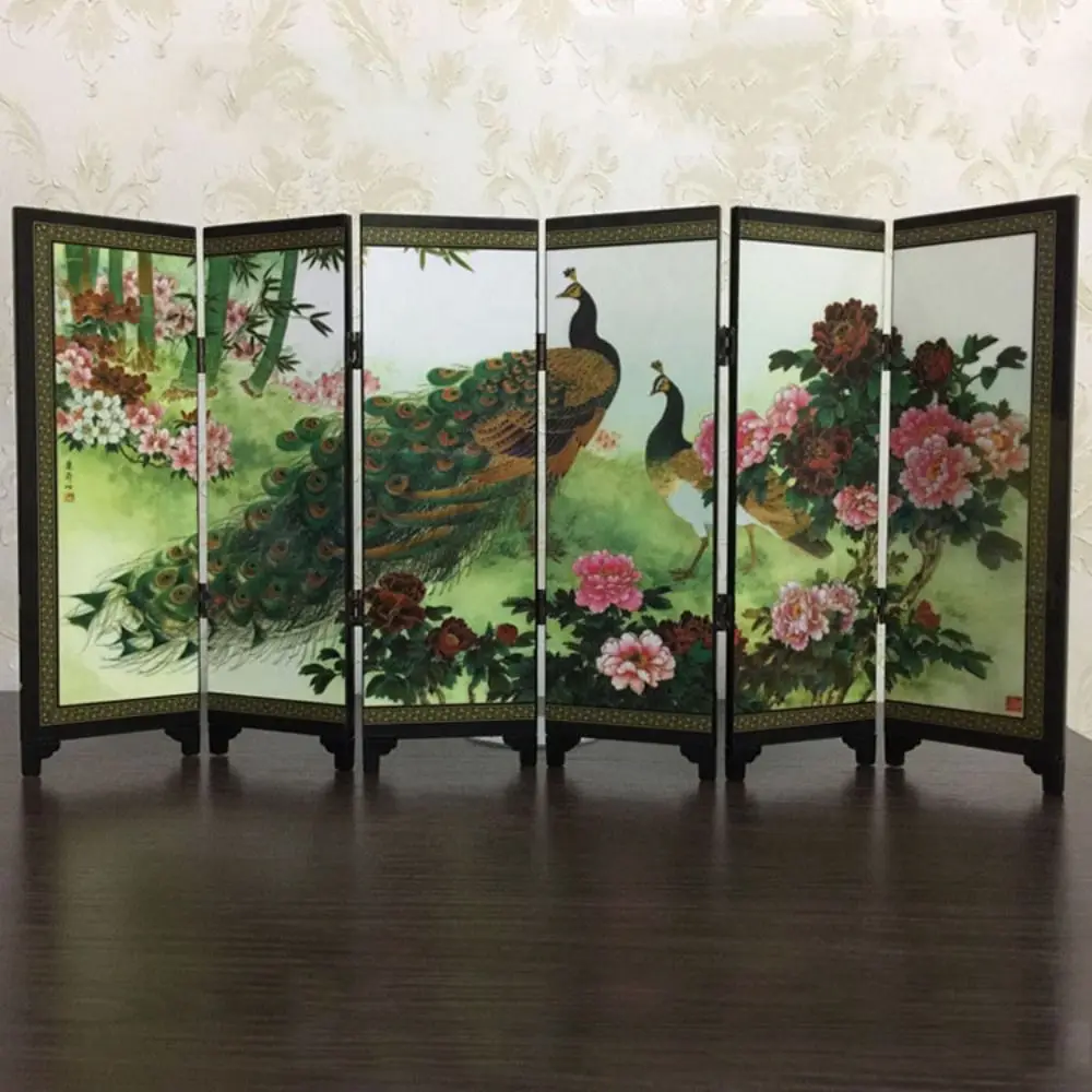 Высококачественный китайский экран с узором павлина, элегантный складной стол ручной работы, декоративные креативные красивые антикварные Лаки
Высококачественный китайский экран с узором павлина, элегантный складной стол ручной работы, декоративные креативные красивые антикварные Лаки