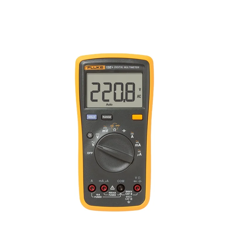 Multimeter F12E+ Handheld Portable Digital Multimeter High Precision Small Multifunction
Multimeter F12E+ Handheld Portable Digital Multimeter High Precision Small Multifunction