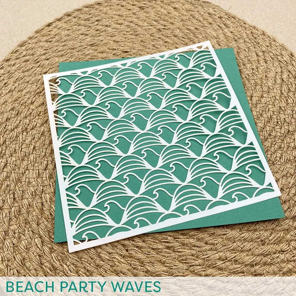 Beach Party Waves 2022 Arrival New Stencils for Scrapbooking Stamp Photo Album Decorative Embossing DIY Paper Cards Template
Beach Party Waves 2022 Arrival New Stencils for Scrapbooking Stamp Photo Album Decorative Embossing DIY Paper Cards Template