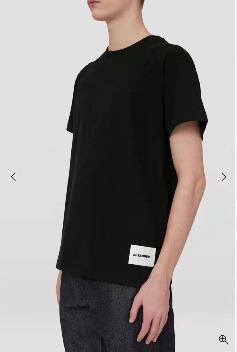 Jil Sander Summer New Unisex T-shirt 100% Cotton Designer Brand High Street Short Sleeve Hip Hop Oversize Loose Simple Tee
Jil Sander Summer New Unisex T-shirt 100% Cotton Designer Brand High Street Short Sleeve Hip Hop Oversize Loose Simple Tee