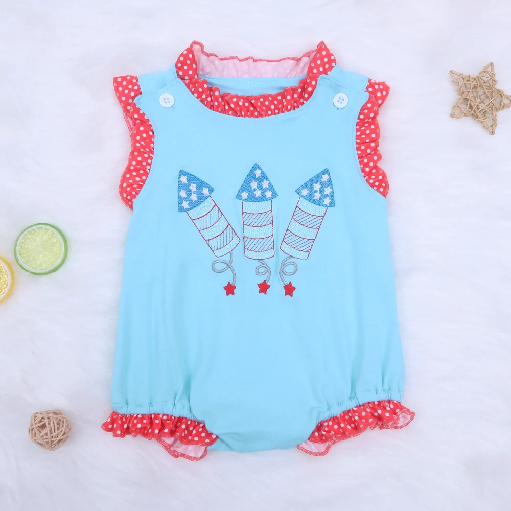 One-Piece Cotton Clothes For Summer New Style Lovely Cannon Embroidery Rompers Pretty Red Lace Sky Blue Jumpsuit For 0-3T Girl
One-Piece Cotton Clothes For Summer New Style Lovely Cannon Embroidery Rompers Pretty Red Lace Sky Blue Jumpsuit For 0-3T Girl