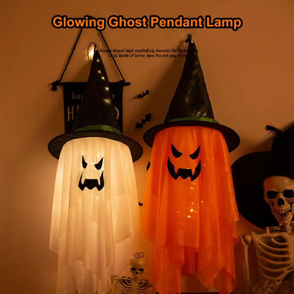 Halloween Decoration Spooky Led Halloween Party Decorations Pumpkin Ghost Witch Hat Hanging Ornaments with Pre-installed Lights
Halloween Decoration Spooky Led Halloween Party Decorations Pumpkin Ghost Witch Hat Hanging Ornaments with Pre-installed Lights