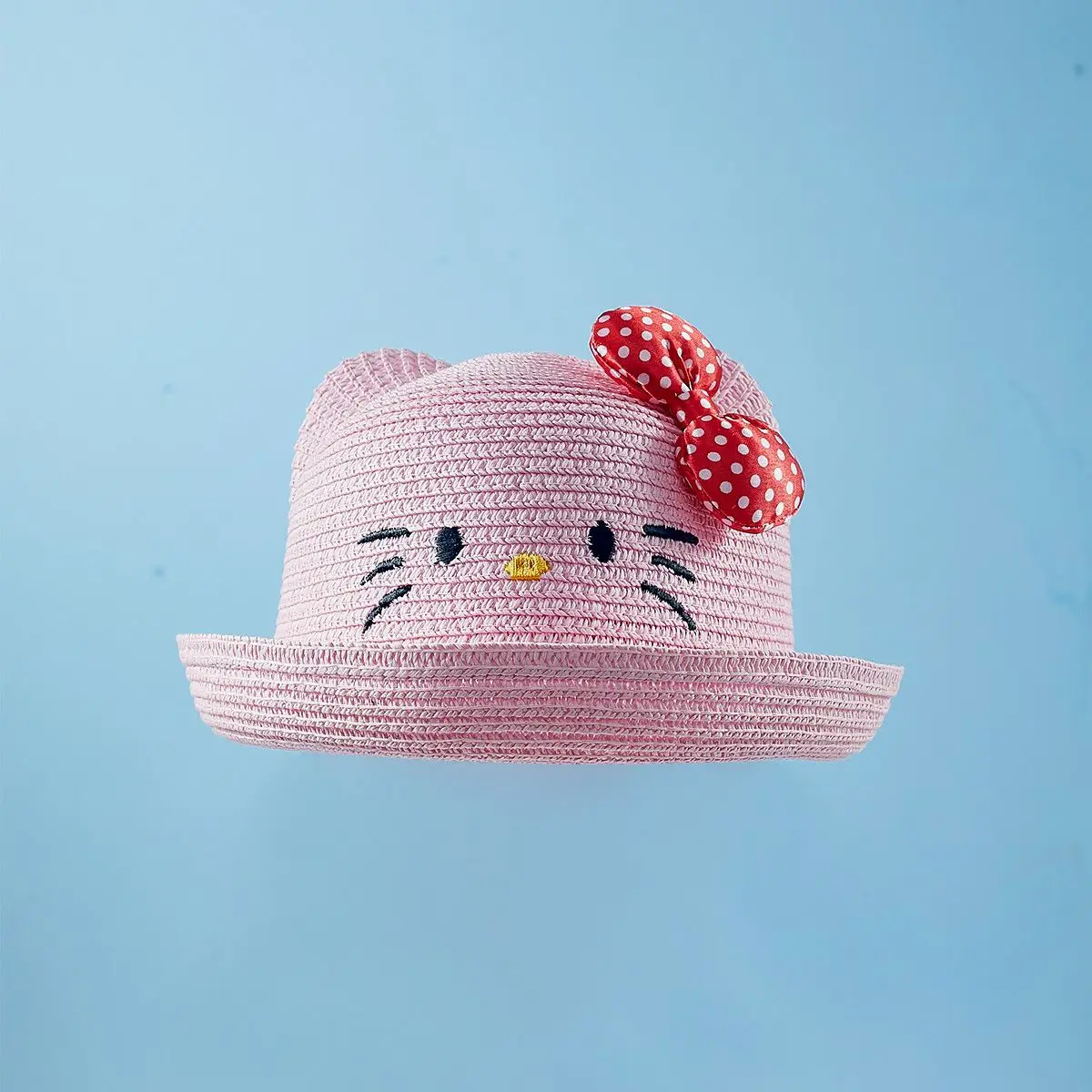 Anime Hello Kittys Series Baby Hat Straw Woven Hat Sun Protection Lace Cap New Kids Collapsible Beach Cute Infant Bucket Hats
Anime Hello Kittys Series Baby Hat Straw Woven Hat Sun Protection Lace Cap New Kids Collapsible Beach Cute Infant Bucket Hats