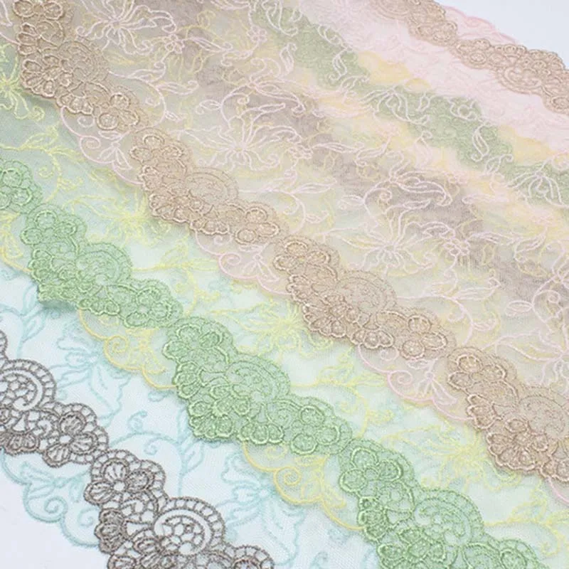 30Yards Embroidery Blue Green Lace Trim Floral Bra Sewing Craft Fabric Laces Material For Clothing Accessories Hot
30Yards Embroidery Blue Green Lace Trim Floral Bra Sewing Craft Fabric Laces Material For Clothing Accessories Hot