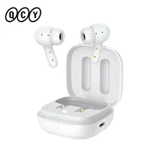 QCY T13 ANC Earphone Bluetooth 5.3 Active Noise Cancellation -28dB Wireless Headphone Fast Charge Earbuds 0.068 Low Latency