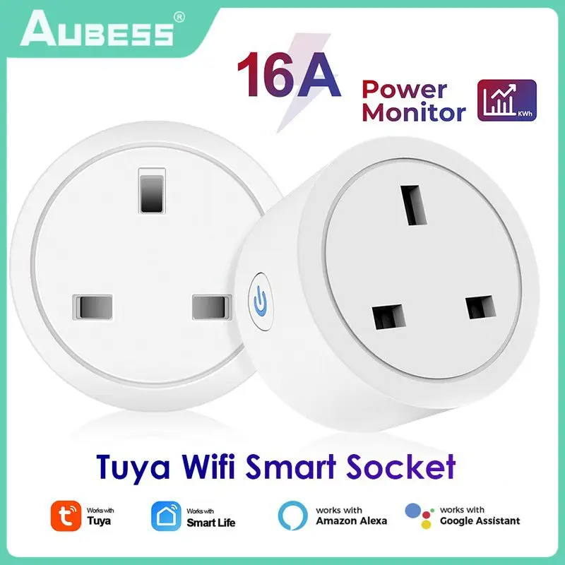 Wifi 16a Power Socket Voice Control Tuya Smart Plug Smart Home Smart Socket Works With Alexa Google Assistant With Power Monitor
Wifi 16a Power Socket Voice Control Tuya Smart Plug Smart Home Smart Socket Works With Alexa Google Assistant With Power Monitor