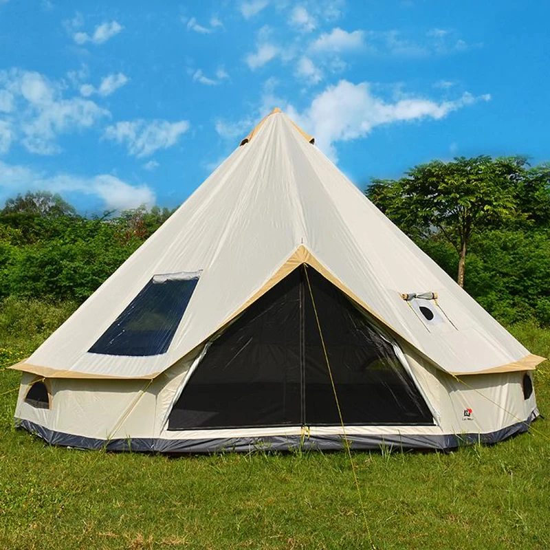 8-12 Person 500*500*300CM Mongolia Yurt Family Travel Hiking Anti Mosquito Sun Shelter Awning Gazebo Beach Outdoor Camping Tent
8-12 Person 500*500*300CM Mongolia Yurt Family Travel Hiking Anti Mosquito Sun Shelter Awning Gazebo Beach Outdoor Camping Tent