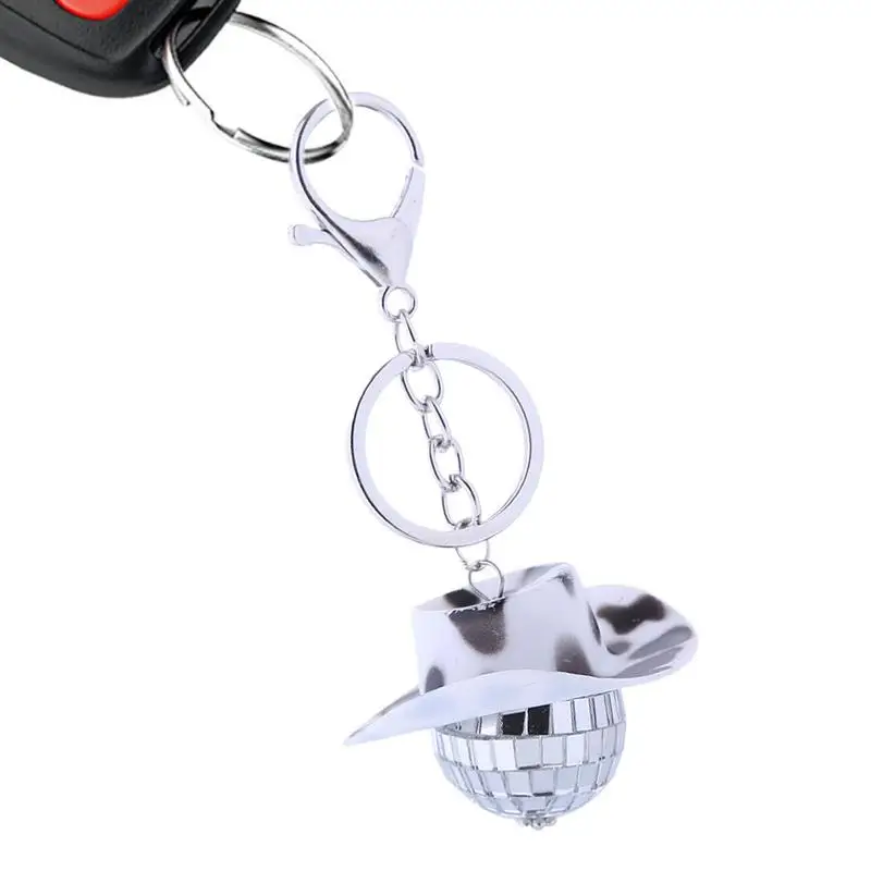 Disco Balls Mini Cowboy Hat Disco Mirror Ball Keychain Hangable Reusable Disco Ball Party Decorations For Women Men Boys Girls
Disco Balls Mini Cowboy Hat Disco Mirror Ball Keychain Hangable Reusable Disco Ball Party Decorations For Women Men Boys Girls