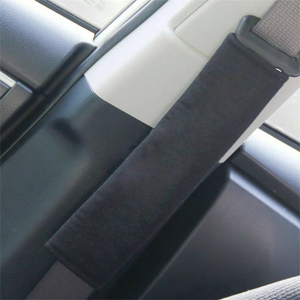 Set Car Seat Belt Pad 1 Pair Black Cushion Strap Shoulder Hardness Comfortable Plush Universal Easy To Install
Set Car Seat Belt Pad 1 Pair Black Cushion Strap Shoulder Hardness Comfortable Plush Universal Easy To Install