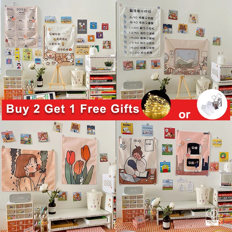 Trendy Pastoral Tapestry Hanging Cloth Background Room Decoration Dormitory Bedroom Wall Bedspread Cloth Anime Tapestries
Trendy Pastoral Tapestry Hanging Cloth Background Room Decoration Dormitory Bedroom Wall Bedspread Cloth Anime Tapestries