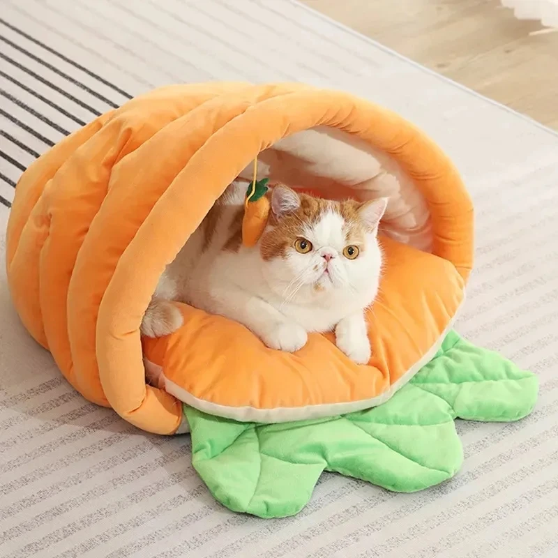 Pet Autumn and Winter Nest Mat Carrot Shaped Cat Nest Detachable Comfortable and Warm Mat Dual Use Teddy Dog Nest
Pet Autumn and Winter Nest Mat Carrot Shaped Cat Nest Detachable Comfortable and Warm Mat Dual Use Teddy Dog Nest