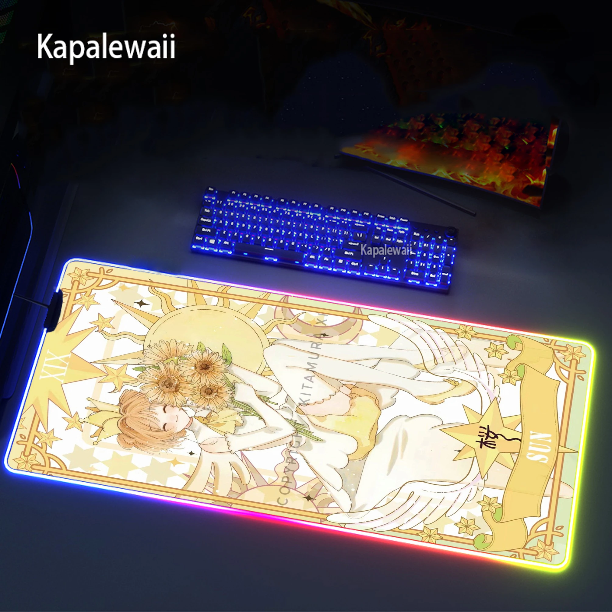 Cardcaptor Sakura RGB Mouse Pad Computer Gaming MousePad Large Mouse pad Gamer XXL Mause Carpet PC Desk Mat keyboard pad
Cardcaptor Sakura RGB Mouse Pad Computer Gaming MousePad Large Mouse pad Gamer XXL Mause Carpet PC Desk Mat keyboard pad