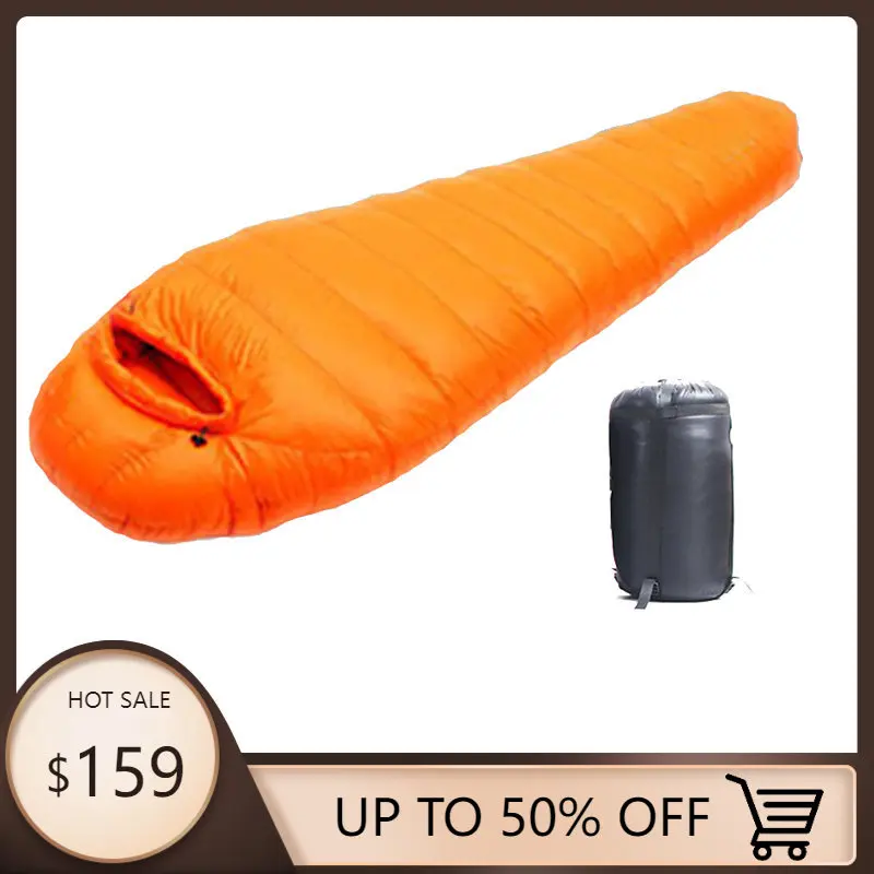 White Goose Down Sleeping Bag Outdoor Camping Adult Mummy Model Can Be Spliced Down Hiking Camping Lunch Sleeping Bag
White Goose Down Sleeping Bag Outdoor Camping Adult Mummy Model Can Be Spliced Down Hiking Camping Lunch Sleeping Bag