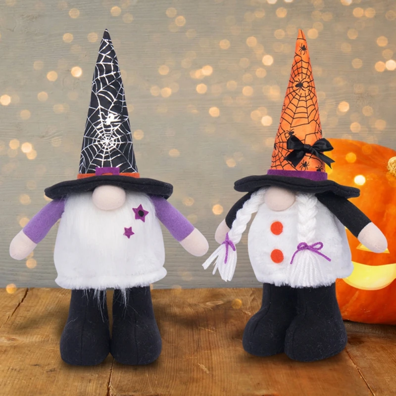 Halloween Gnomes Plush Elf Decoration Ghost Dolls for Home Decor Halloween Table Ornament Tiered Tray Decor Party Favor 
Halloween Gnomes Plush Elf Decoration Ghost Dolls for Home Decor Halloween Table Ornament Tiered Tray Decor Party Favor