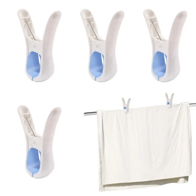 Beach Towel Clips Set Of 4 Non-Marking Clothes Clips Portable Clip Household Fixed Large Quilt Clip For Drying Hanger Beach Pool
Beach Towel Clips Set Of 4 Non-Marking Clothes Clips Portable Clip Household Fixed Large Quilt Clip For Drying Hanger Beach Pool