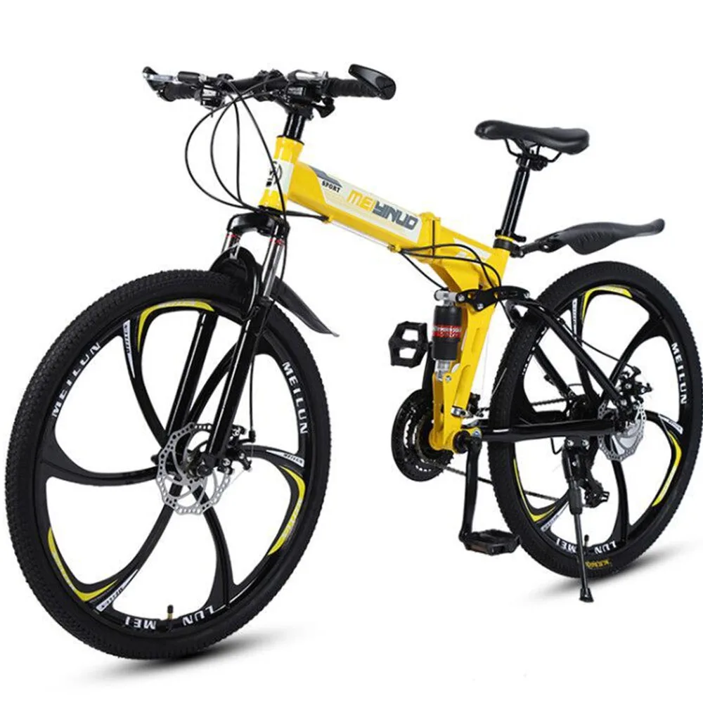 26 Inch Mountain Bicycle 21 Speed Bike Folding Student Adult Thickened High Carbon Steel Mechanical Double Disc Brake
26 Inch Mountain Bicycle 21 Speed Bike Folding Student Adult Thickened High Carbon Steel Mechanical Double Disc Brake
