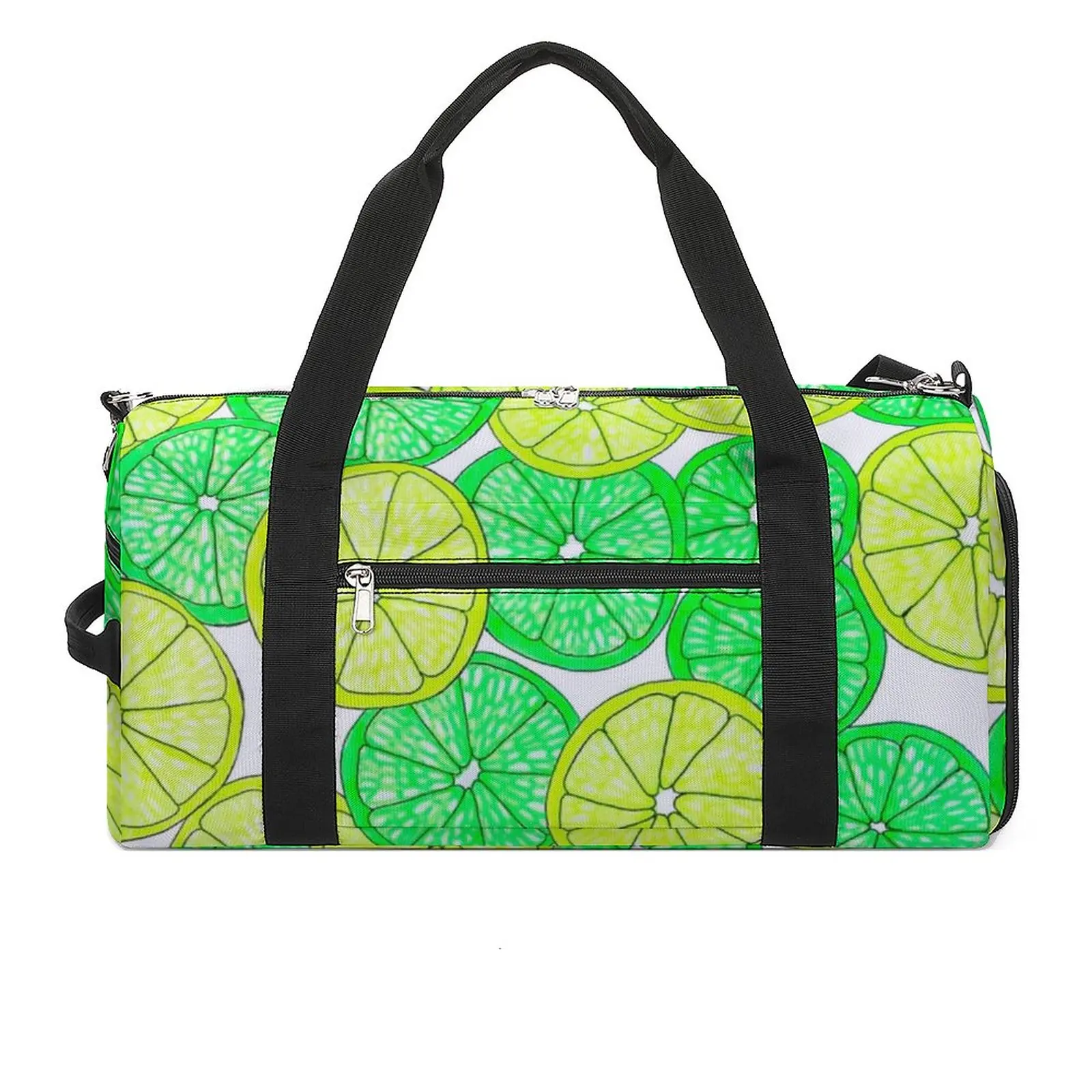 Lemon And Lime Sports Bags Bright Citrus Fruit Large Gym Bag Travel Fitness Handbag For Male Female
Lemon And Lime Sports Bags Bright Citrus Fruit Large Gym Bag Travel Fitness Handbag For Male Female