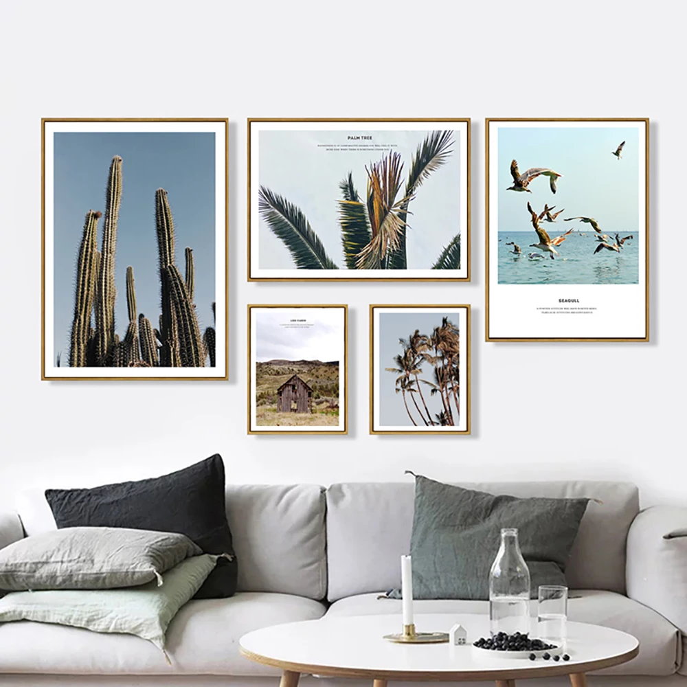 Coconut House Palm Tree Cactus Seagull Wall Art Print Canvas Painting Nordic Poster Picture For Living Room Home Decor Frameless
Coconut House Palm Tree Cactus Seagull Wall Art Print Canvas Painting Nordic Poster Picture For Living Room Home Decor Frameless