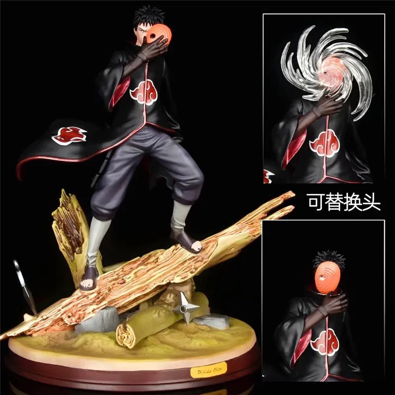 30cm Naruto Figure Akatsuki Uchiha Obito Tobi Anime Figure Change Head Action Toy Figure Toys Gift 
30cm Naruto Figure Akatsuki Uchiha Obito Tobi Anime Figure Change Head Action Toy Figure Toys Gift