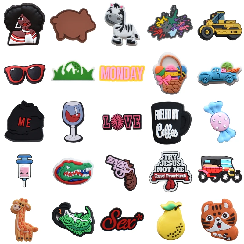 Decorations for Croc Packs Boy Shoes Accessories Men Shoe Charms Girl Kids Wholesale Bulk Para Pins Women Charm Gifts Set Jeans
Decorations for Croc Packs Boy Shoes Accessories Men Shoe Charms Girl Kids Wholesale Bulk Para Pins Women Charm Gifts Set Jeans
