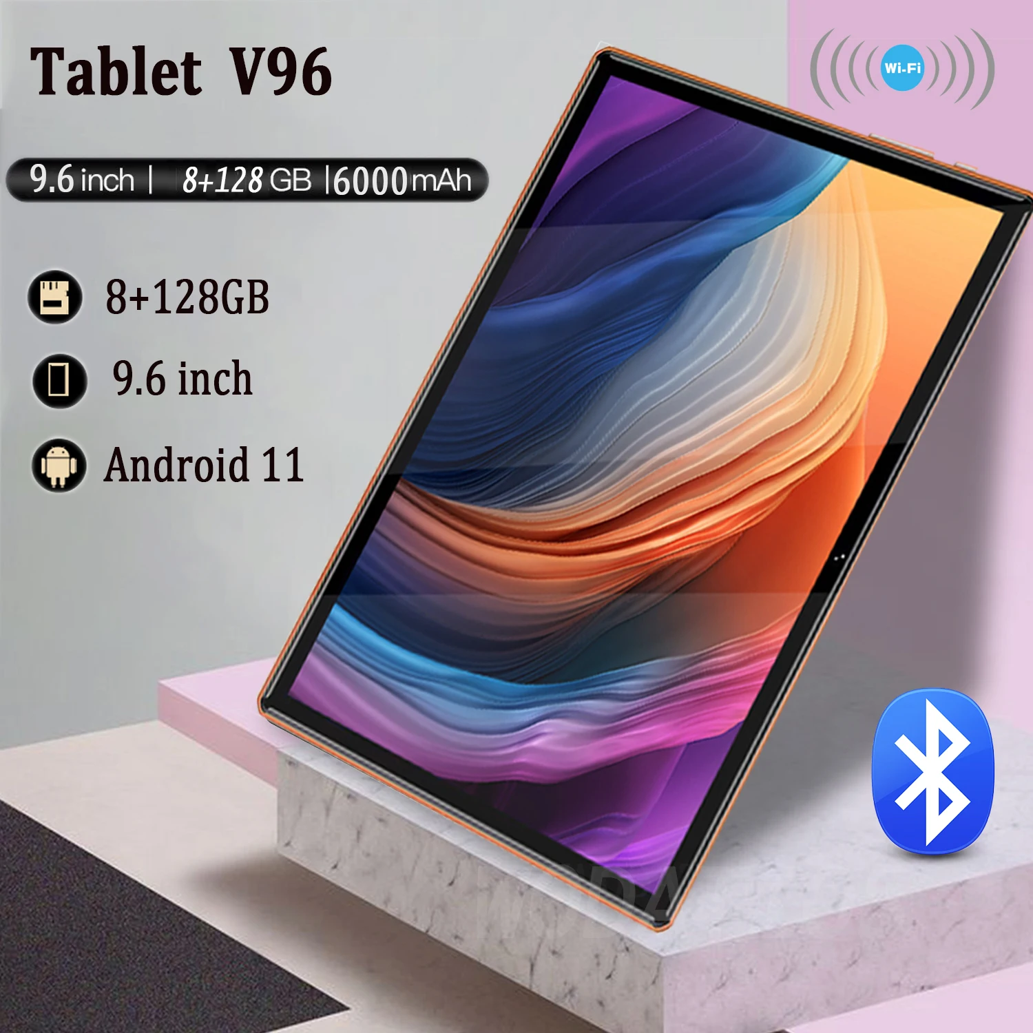 Планшет V96, 9,6 дюйма, MTK6771, две SIM-карты, Android 6000, Wi-Fi, дешевый портативный компьютер, Bluetooth, GPS, WPS, офисный ноутбук мАч
Планшет V96, 9,6 дюйма, MTK6771, две SIM-карты, Android 6000, Wi-Fi, дешевый портативный компьютер, Bluetooth, GPS, WPS, офисный ноутбук мАч
