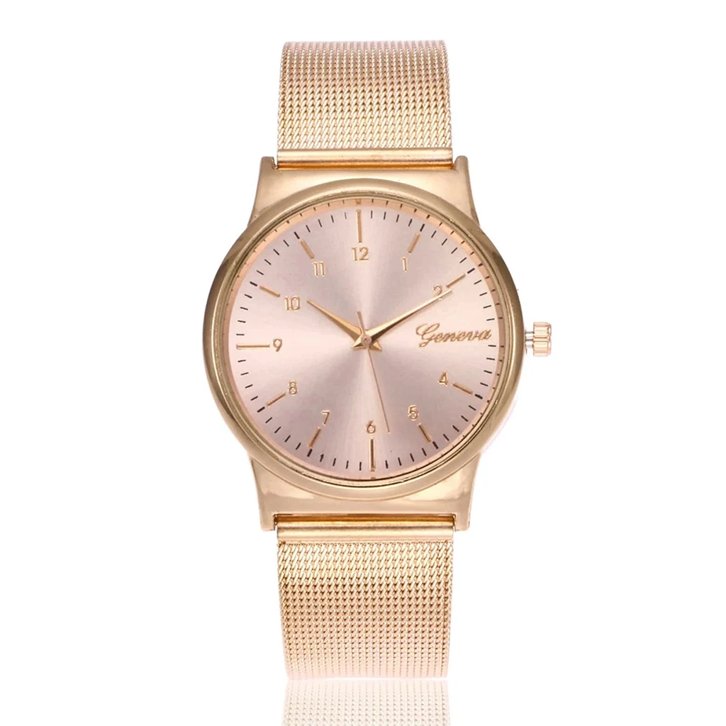 Fashion Women's Watches Rose Gold Dial Clock ultra-thin Mesh belt Wristwatch Ladies Quartz Luxury Watch Bracelet Set reloj mujer
Fashion Women's Watches Rose Gold Dial Clock ultra-thin Mesh belt Wristwatch Ladies Quartz Luxury Watch Bracelet Set reloj mujer