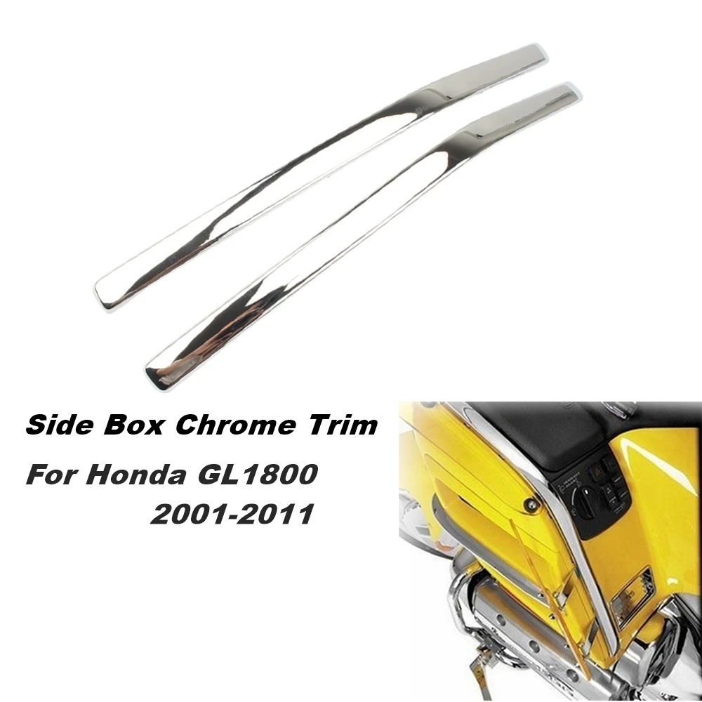 GL 1800 2001-2011 Side Box Trim Connecting Fairing Bow Shaped Chrome Strake Accent Decal Decoration For Honda Goldwing GL1800
GL 1800 2001-2011 Side Box Trim Connecting Fairing Bow Shaped Chrome Strake Accent Decal Decoration For Honda Goldwing GL1800